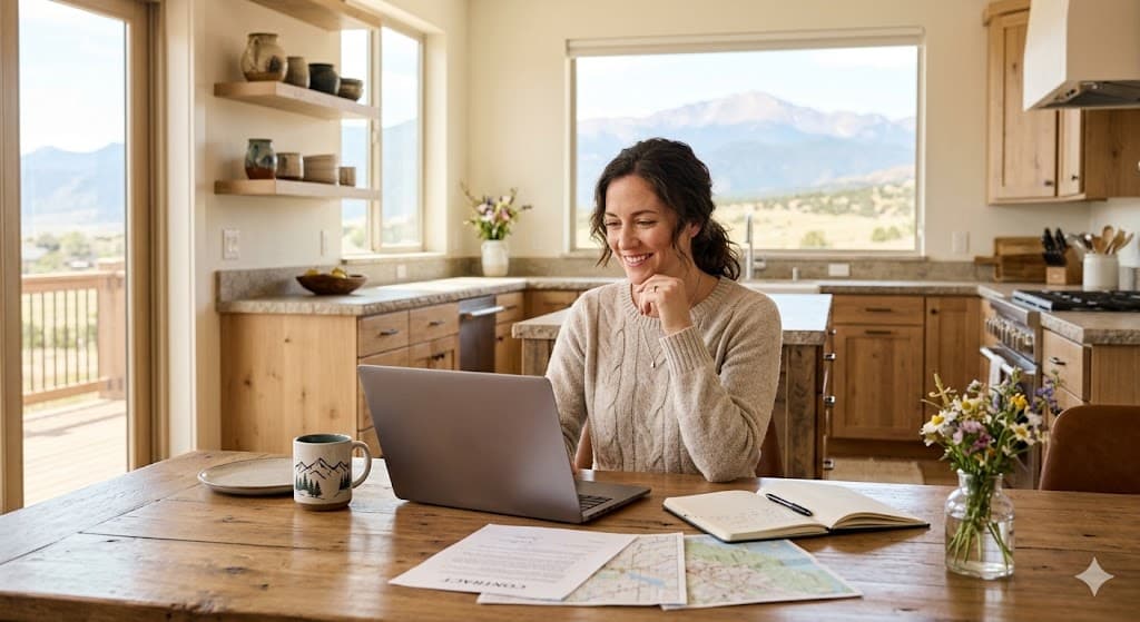 Maria — Colorado Springs came for refi left with HELOC