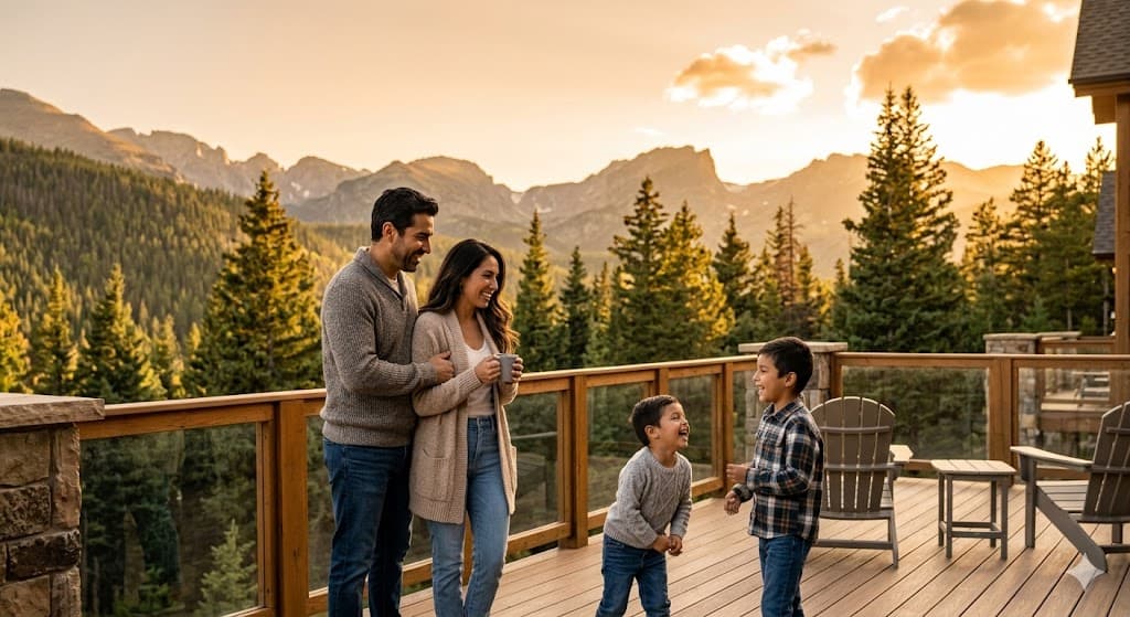 Evergreen homeowner wildfire mitigation and kitchen renovation funded by HELOC